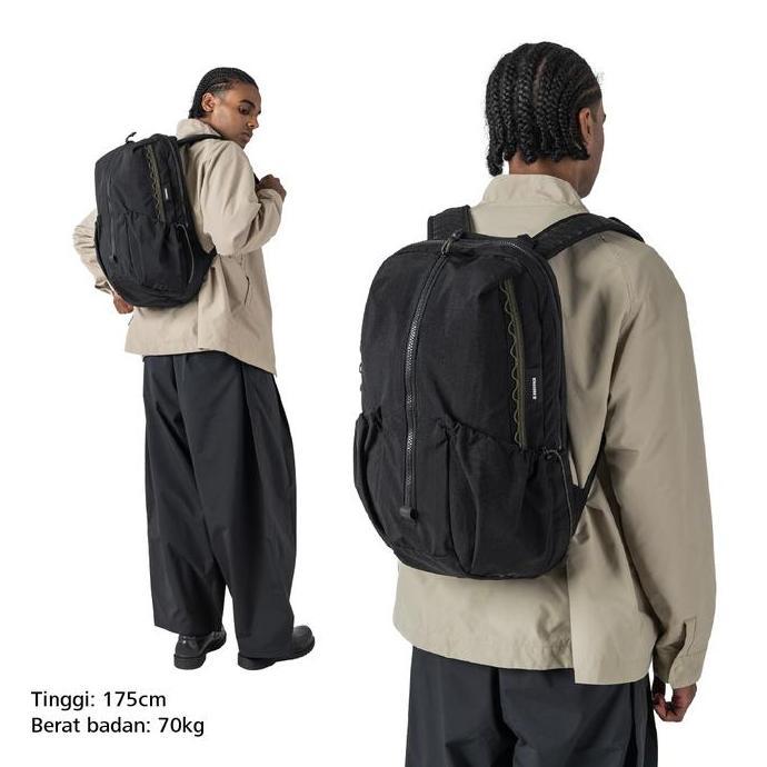 Bodypack Axiom Vision 1.0 Laptop 15 Inch Bag Tas Ransel Travel Kerja Ringan dan Muat Banyak - Hitam