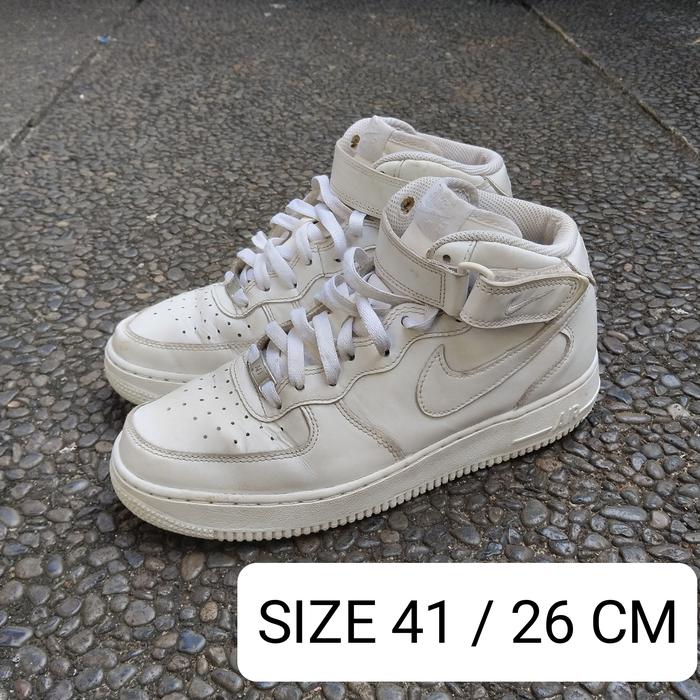 AF1 Mid '07 White (size 41 / 26 cm)