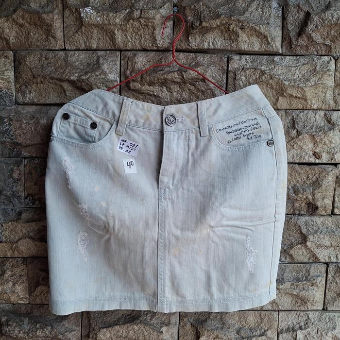 THRIFT SECOND HAND PRELOVED ROK WANITA BAWAHAN SERBA 40K