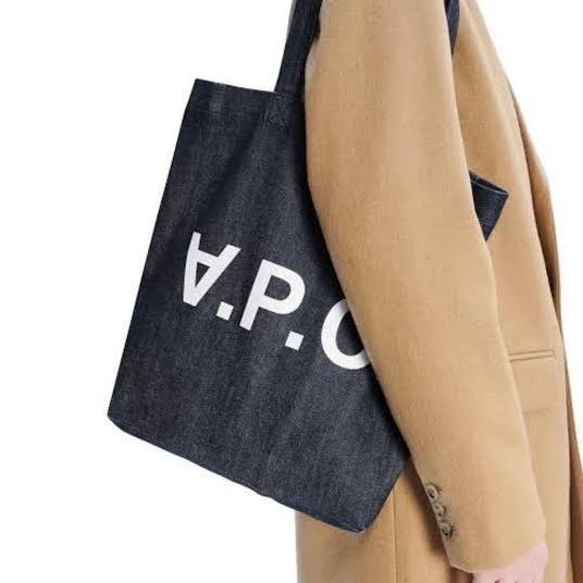 APC Denim Laurie Tote - Blue