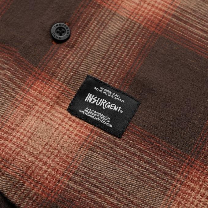 Insurgent Club - Flannel Red Brown