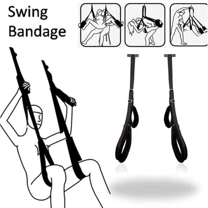 Borgol Bulu Cinta Bondage Set Aksesoris Lingerie handcuff Tali Ikat