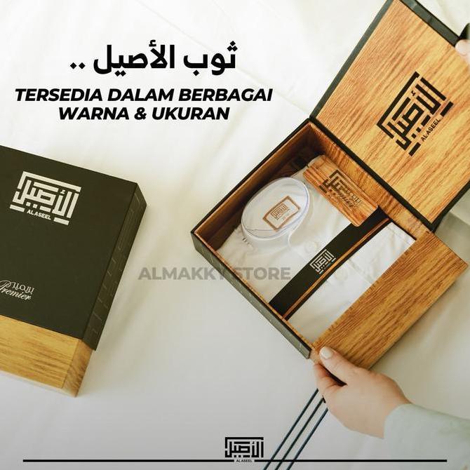 AL ASEEL PREMIUM KATUN DEWASA KERAH KEMEJA MANSET - Jubah Gamis Arab