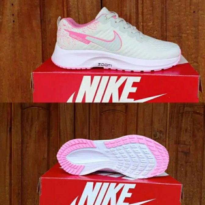 New S841- Sepatu Nike Air / Sepatu Putih Polos Happy Shopping
