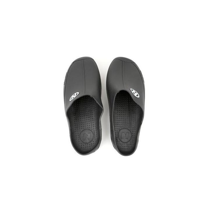New Sepatu New Era Mb 6043 Slip On Hitam Biru Abu Tua & Muda Anti Slip & Anti Air Ringan Lokal Karet