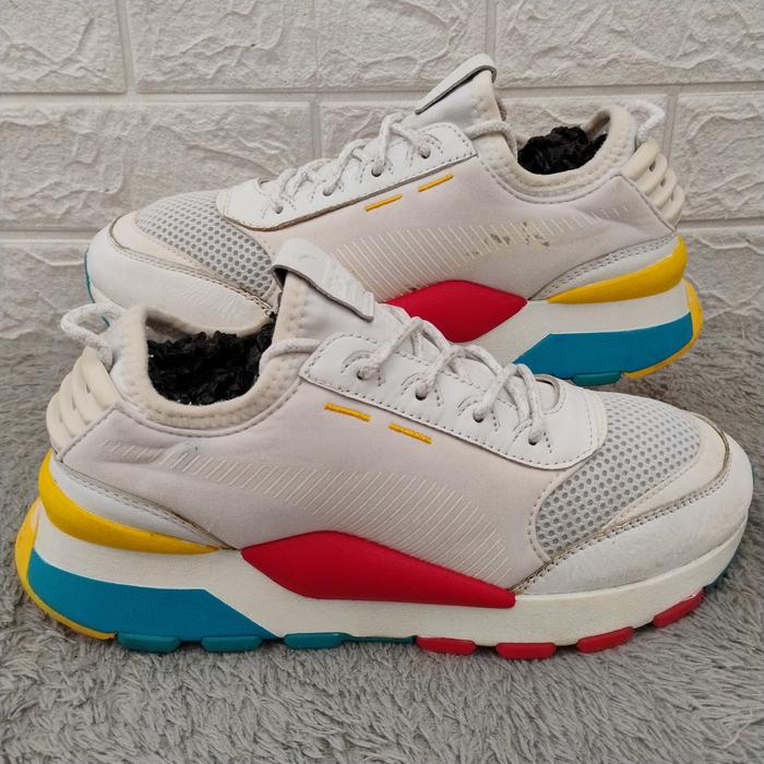 Sepatu Dewasa Preloved Puma RS-0 Play Game White