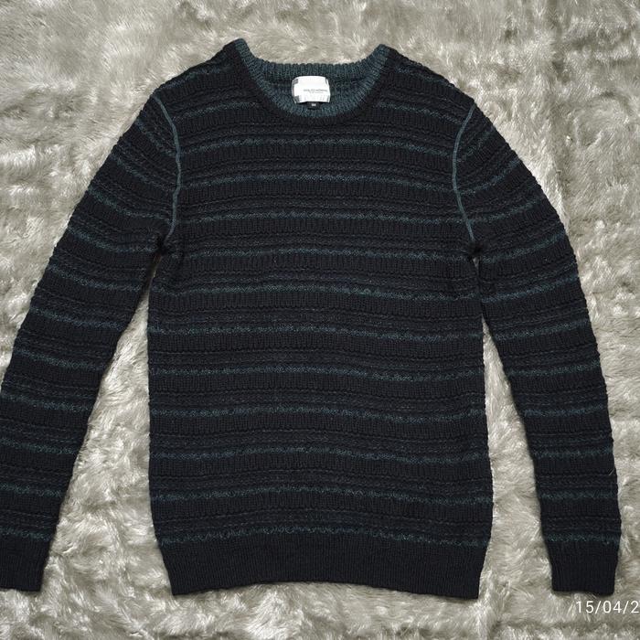 Sweater Rajut Solid Homme Wooyungmi