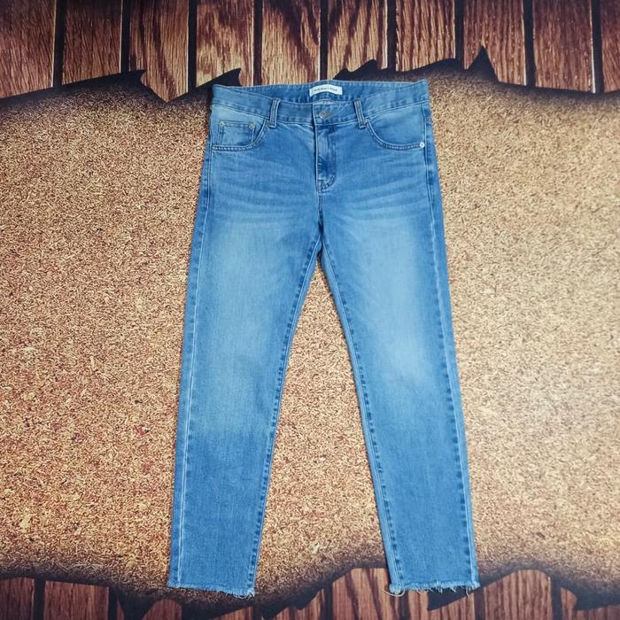 Celana Panjang Blue washed WELL DONE x MINED