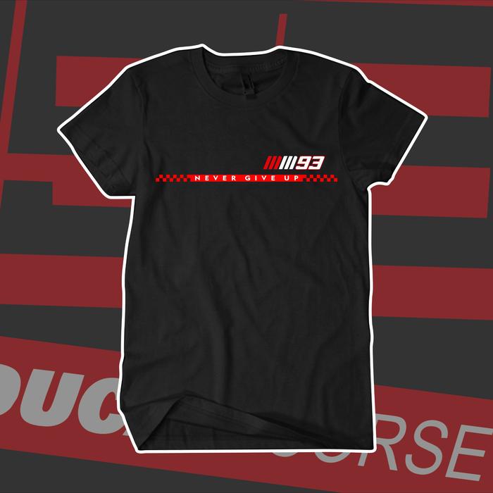 MARQ MARQUEZ - Kaos Marq Marquez Ducati Lenovo Team Premium 100% Katun Kombed 24's