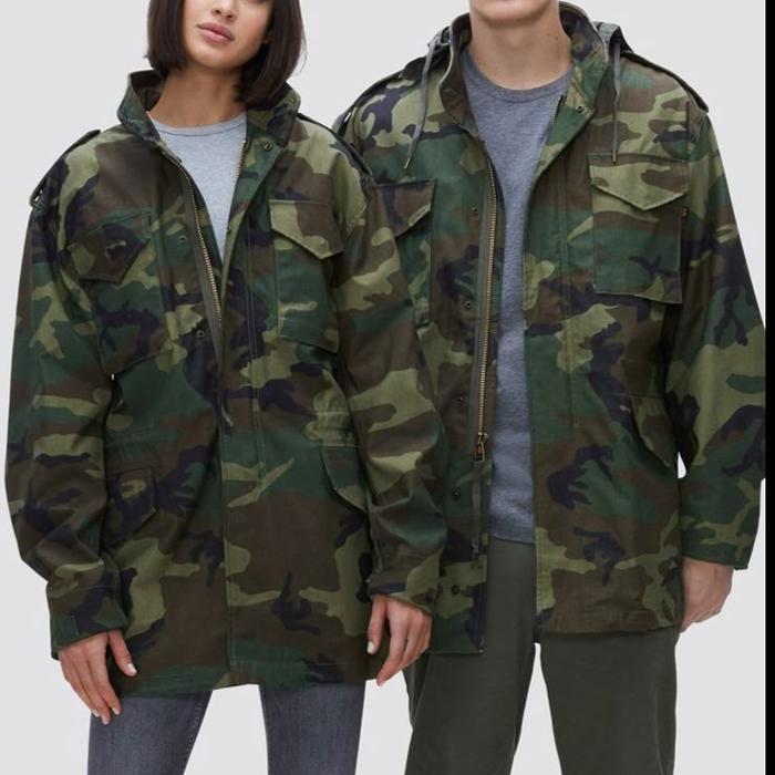 M65 US ARMY Jacket parka  Field Jacket Woodland