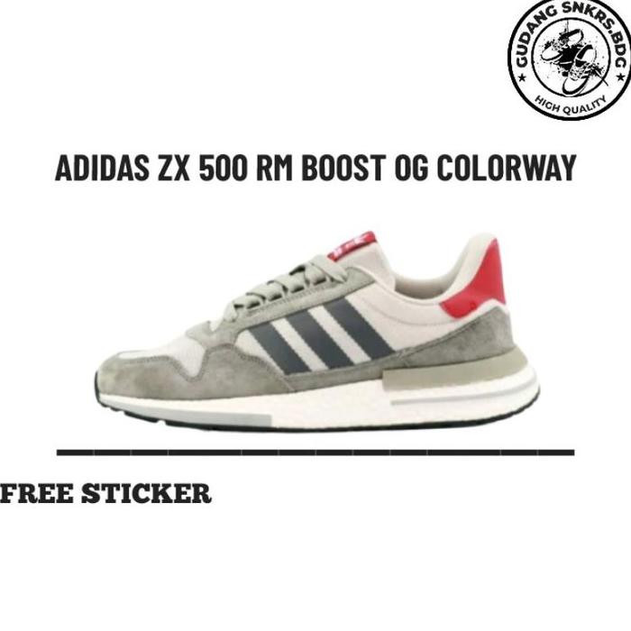 (GUDANGSNKRS) Adidas Zx 500 Boost OG Colorway