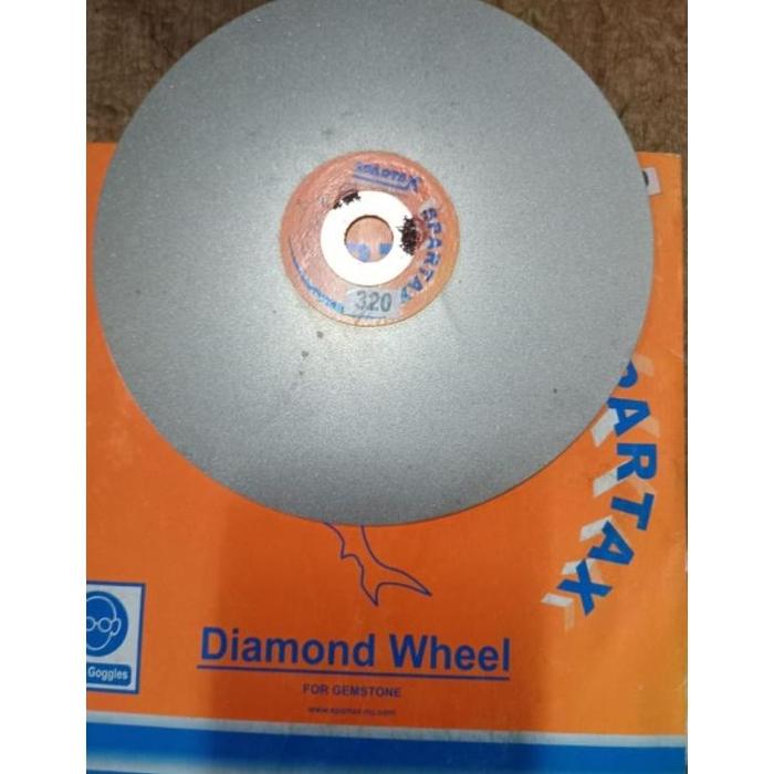 Spartax Diamond Lapping wheel Disc Flat 8 inch mata gerinda poles batu akik Sale