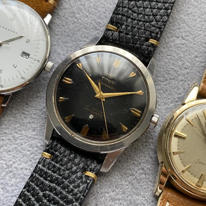 Titoni Airmaster Titoflex Black dial
