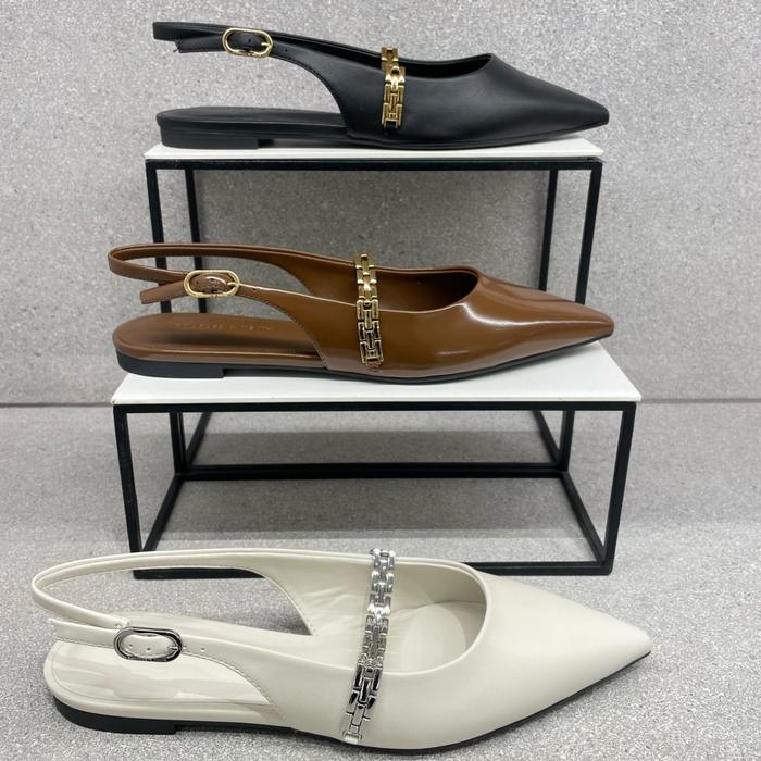 CK Sepatu Wanita Flat Original .26 dengan Desain Elegan & Garansi Refund Jika Palsu Termasuk Box Pla