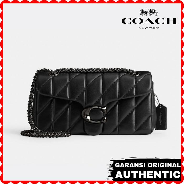 Tas Coach Tabby 26 Shoulder Bag Full Hitam Wanita Original Store Branded Authentic