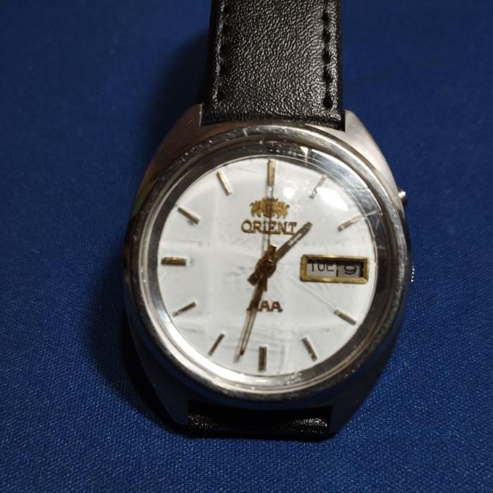 JAM ORIENT AAA AUTOMATIC NORMAL BAGI COWOK MACHO VINTAGE DAN ANTIK