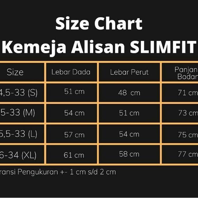 Kemeja Pria Alisan Krah Koko SLIMFIT Lengan Panjang