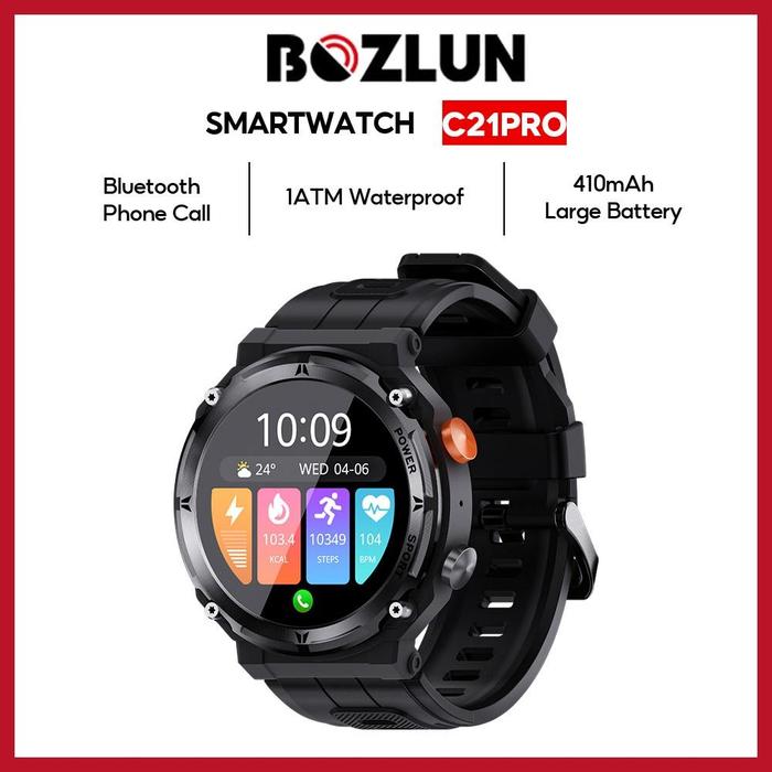 Bozlun Jam Smartwatch Pria Anti Air Jam Tangan Digital Pria Jam Tangan Lari Wanita Bluetooth Smartwa