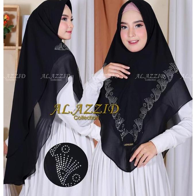 Hijab Instan Payet 2 Layer / Kerudung Payet Mutiara / Hijab Instan Ceruty / Hijab 2 Layer Bisa COD P