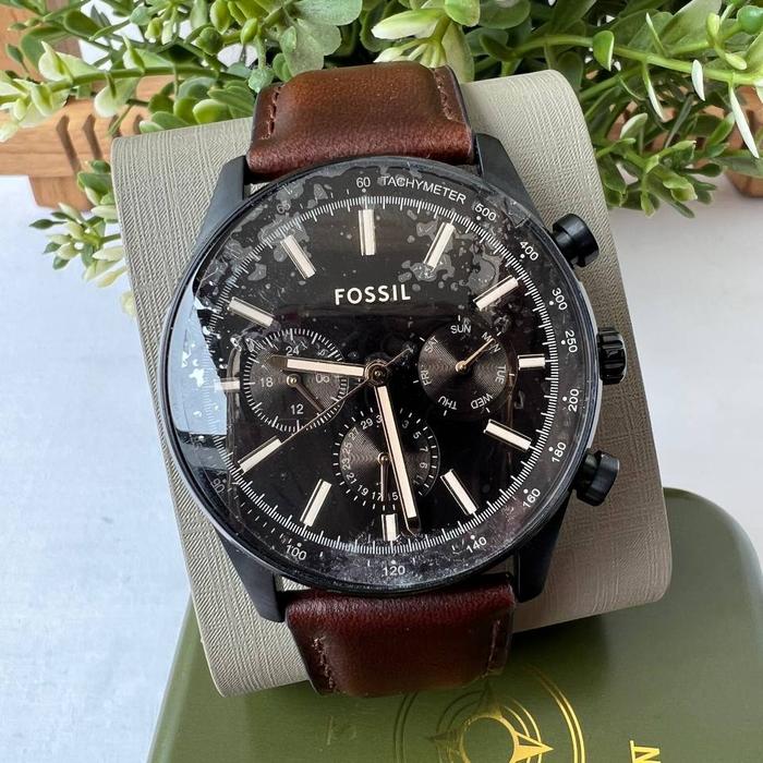 jam tangan pria fossil bq2457 watch mm