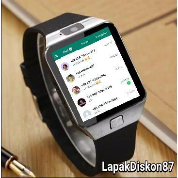 Jam Tangan Pintar Pria Wanita Smartwatch Smart Watch Imo Y68 D18 116Plus Y65 V8 Tahan Air Sport Blue