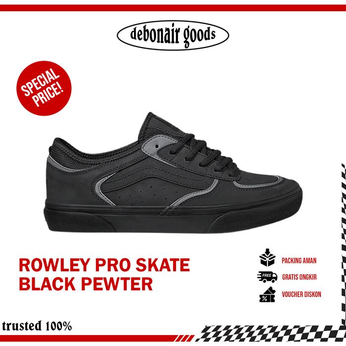Vans Rowley Pro Skate Black Pewter Original