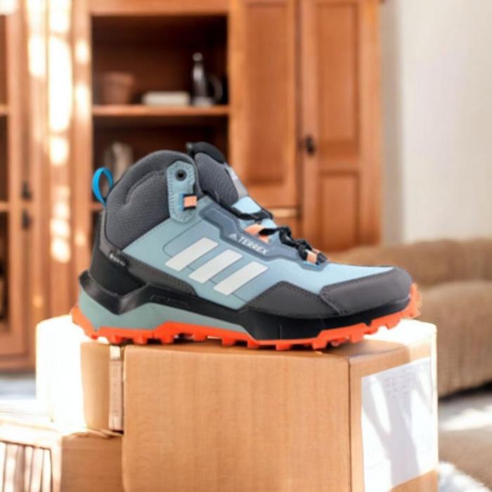 Boots adidas TERREX AX4 Mid GORE-TEX Hiking Shoes 'Blue'