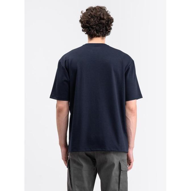 Livehaf - Boxy Ease Tee Navy