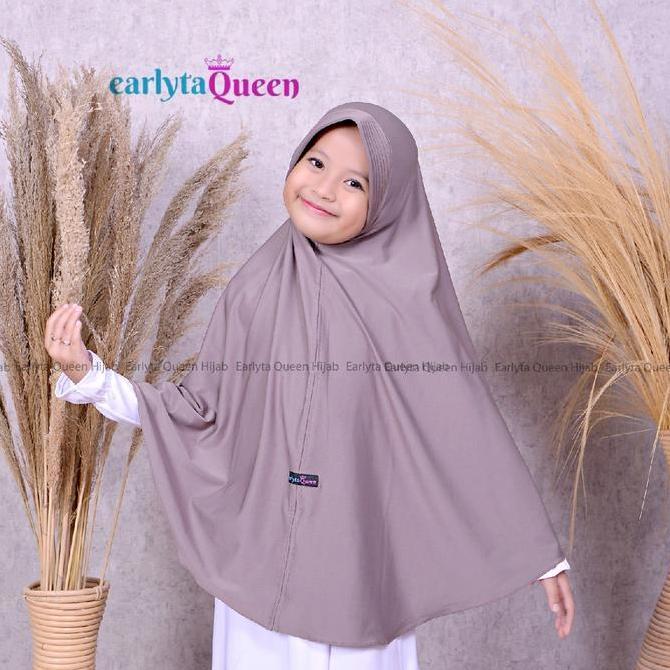 kerudung anak hijab jumbo syari earlytaQueen Muslim Nyaman