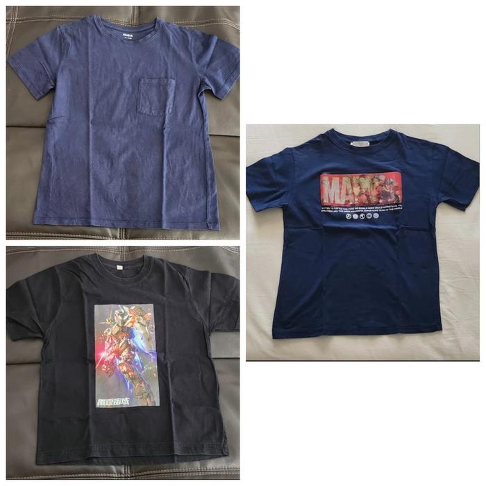 kaos 8-10th size 140 DAPAT 3BAJU original Marvel ZARA Max fashion