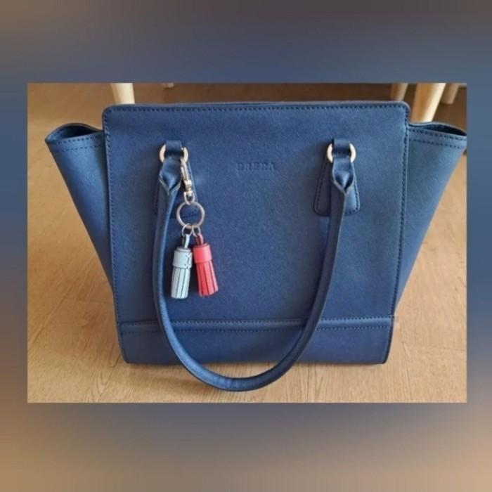 Tas Brera Italy Blue Navy Bag S