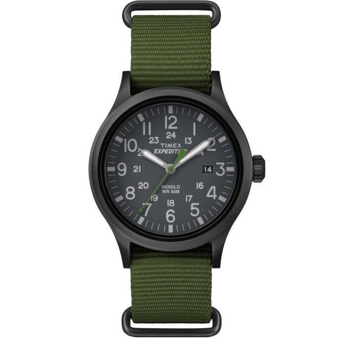 PreOrder Timex TW4B04700, Men's "Expedition" Green Nylon Original