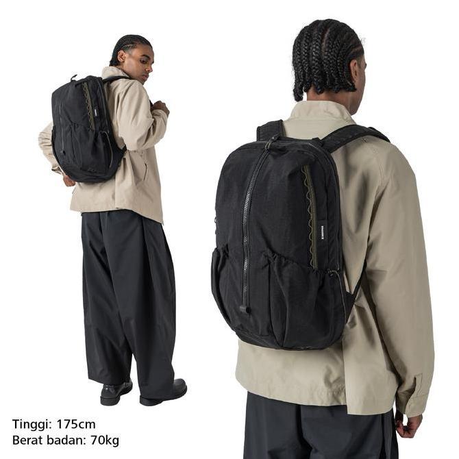Bodypack Axiom Vision 1.0 Laptop 15 Inch Bag Tas Ransel Travel Kerja Ringan dan Muat Banyak - Hitam