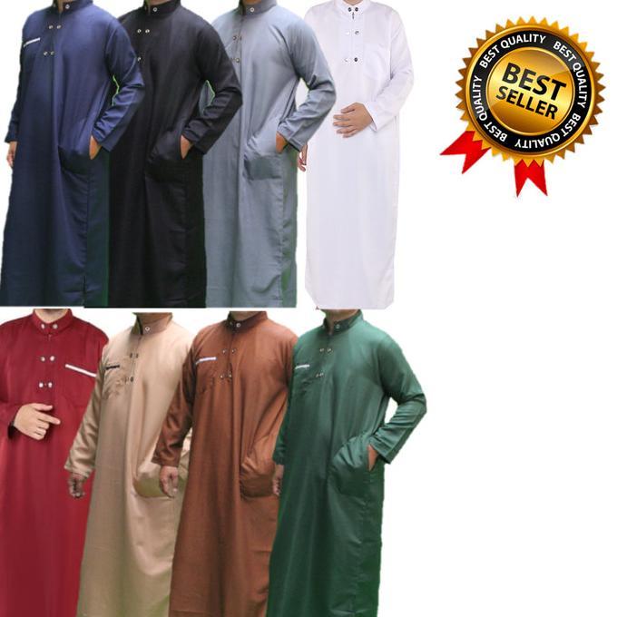 Jubah Gamis Pria Dewasa Bahan Adem Toko Garment Bandung