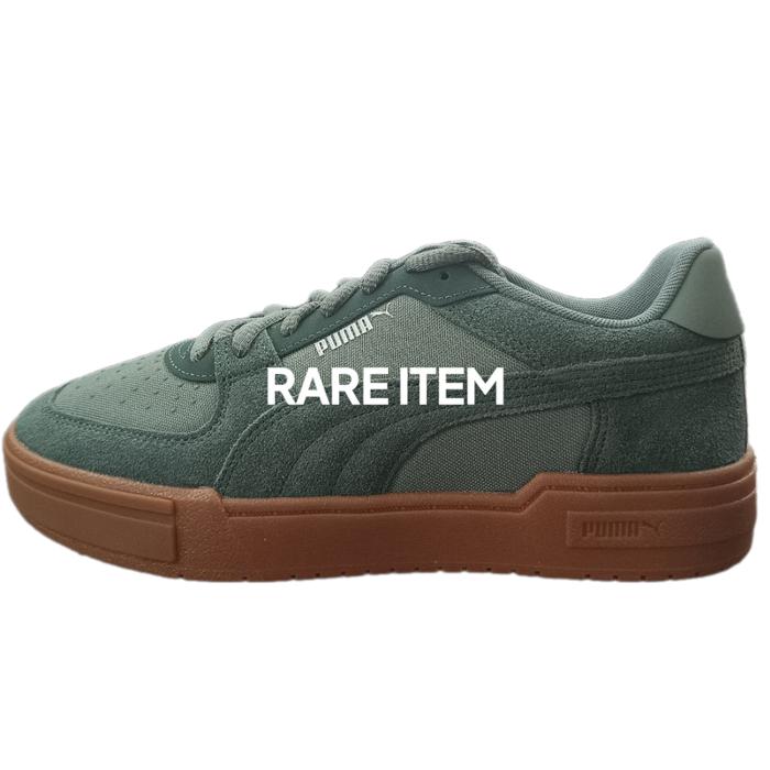 Sepatu Sneakers Puma CA Pro suede trainers gum sole dark green EXCLUSIVE TO ASOS 38501502 ORIGINAL 1