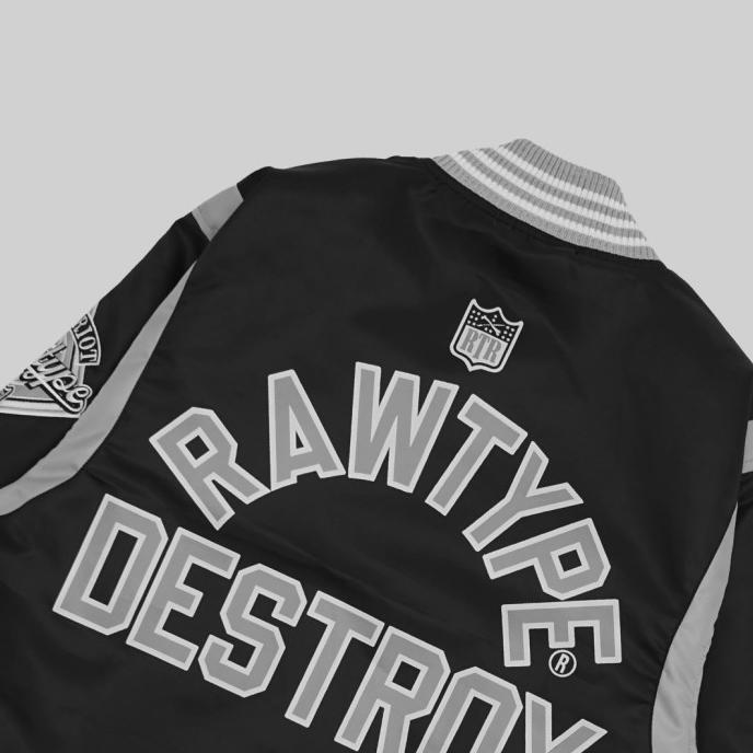 RAWTYPE RIOT Varsity Coach 7 Riot - Black