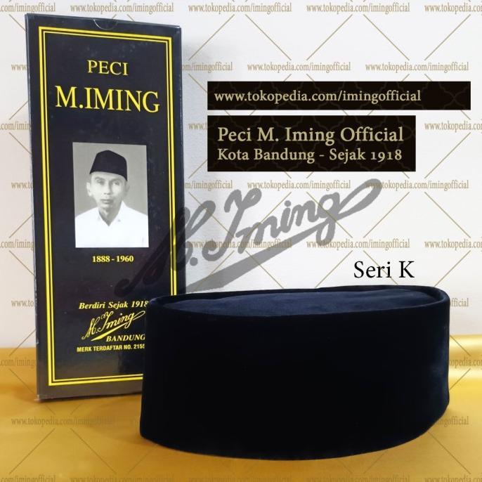 Peci M. Iming Original - Peci Polos Seri K