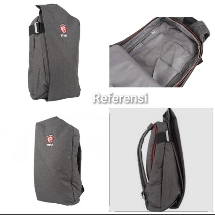 MSI Gaming Tas Ransel Laptop Travel Backpack Traveling
