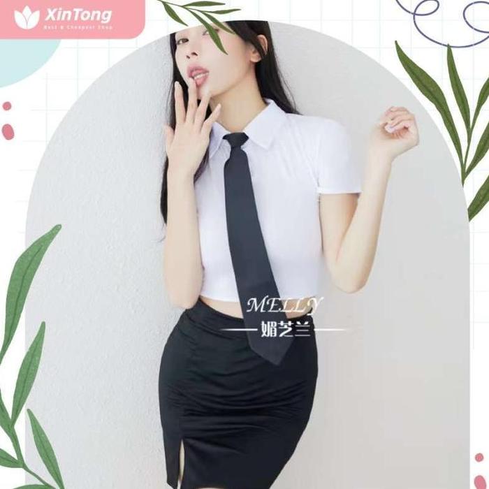 PAKAIAN SEKSI LINGERIE CUSTOM SCHOOL GIRL LINGERIE