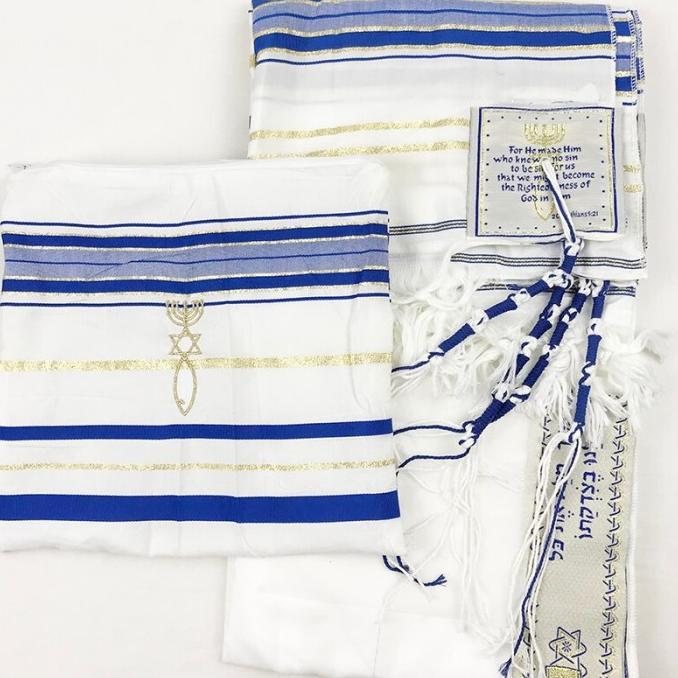 NEW!! READY!! Tallith Shawl Jewish Tallit Syal 60cm Talith Tallith Talitot Jewish BEST SELLER!!