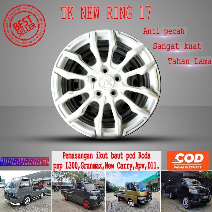 WILDOP TK NEW R17 HARGA 4BIJI WHEELDOP RING 17 ORIGINAL