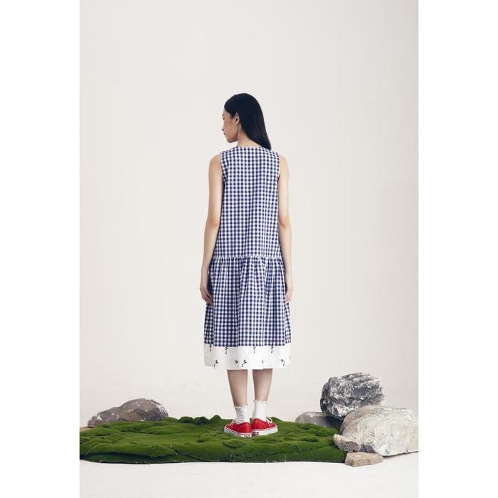everyday - Carica Dress Checked x EBHI