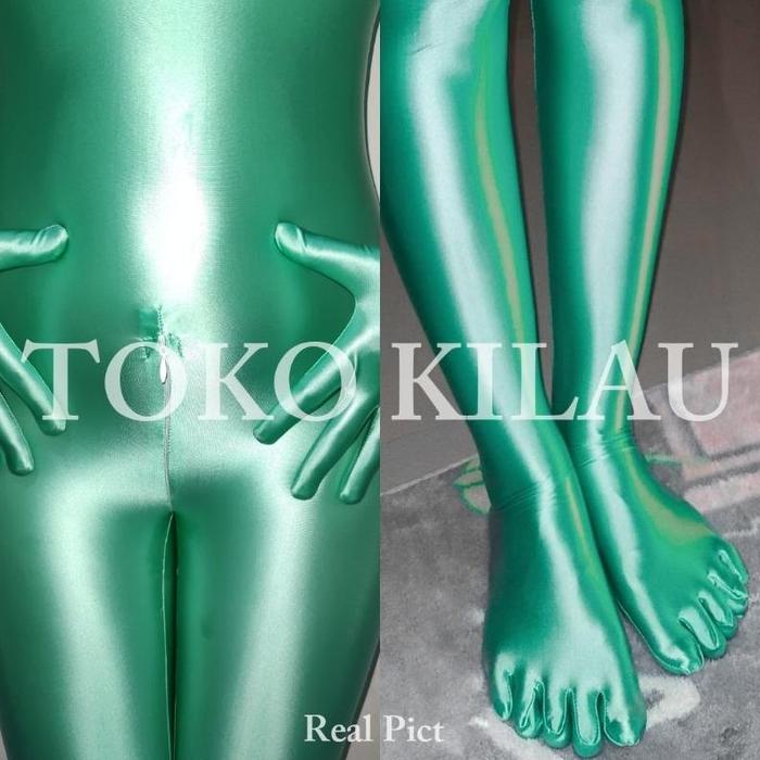 Shiny Silky Zentai Spandex Satin TOKI