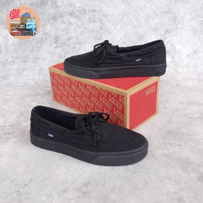 Sepatu VANS ZAPATO ALL BLACK [ BNIB ]