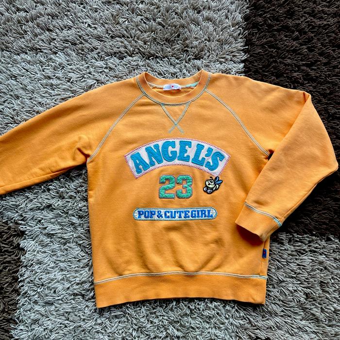 Crewneck Retro Angel Blue Japan