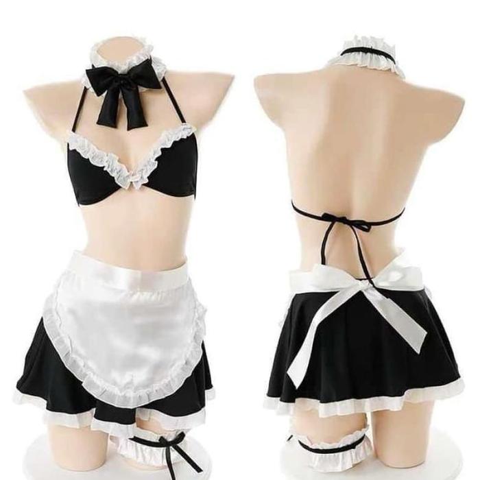 BAJU LINGERIE SEXY SEXY LINGERIE LACE PEMBANTU COSPLAY ANIME SERAGAM