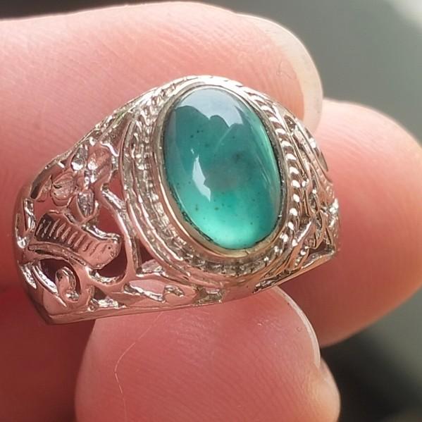 (17) BACAN KANTORAN. NON SERAT. BLUE CRISTAL METALIK. GIWANG2 NYALA BERKILAUAN. TEMBUS FULL. KAYAK A