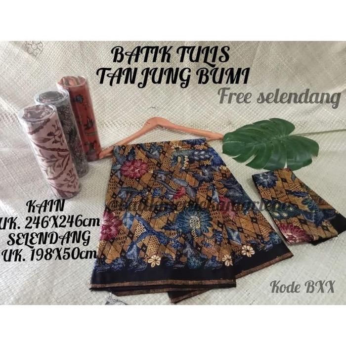 BATIK TULIS TANJUNG BUMI MADURA GENTONGAN free SELENDANG