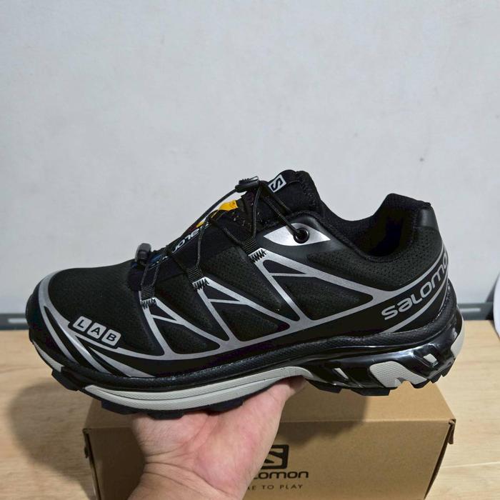 Sepatu Solomon XT 6 Advance Black White Original BNIB
