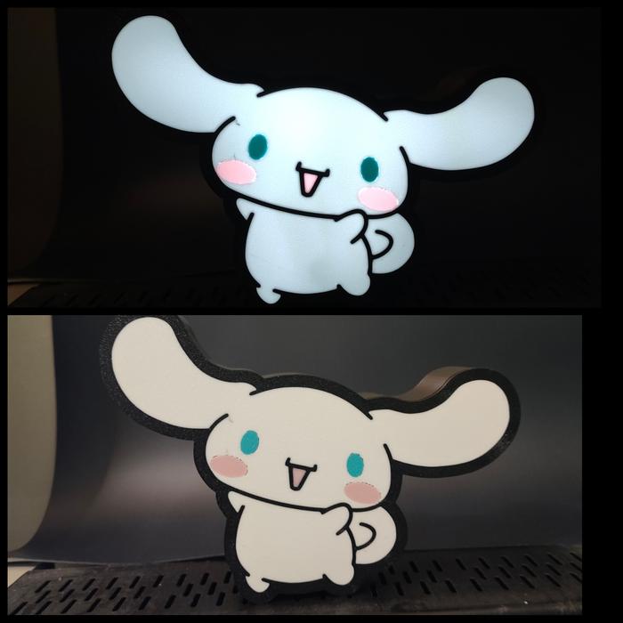 Lampu Cinnamoroll, lampu tidur Cinnamoroll, Lampu Dekorasi Cinnamoroll, lampu dinding Cinnamoroll, l